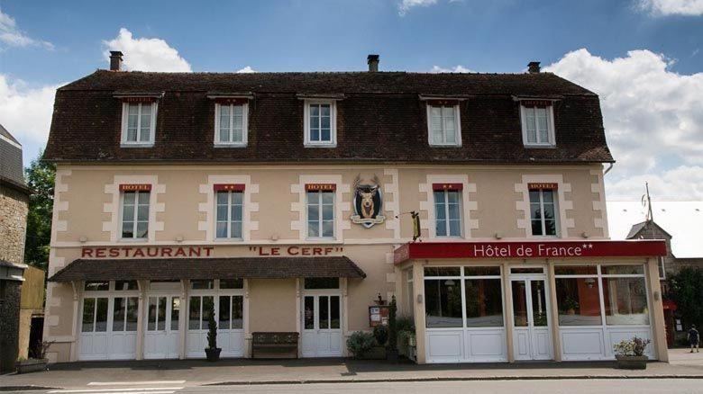 Logis Hotel De France Restaurant Grill Domfront  Exteriér fotografie